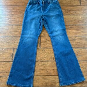 Old Navy Blue Flare Jeans - Classic Retro Fit High Waisted Tall NWT